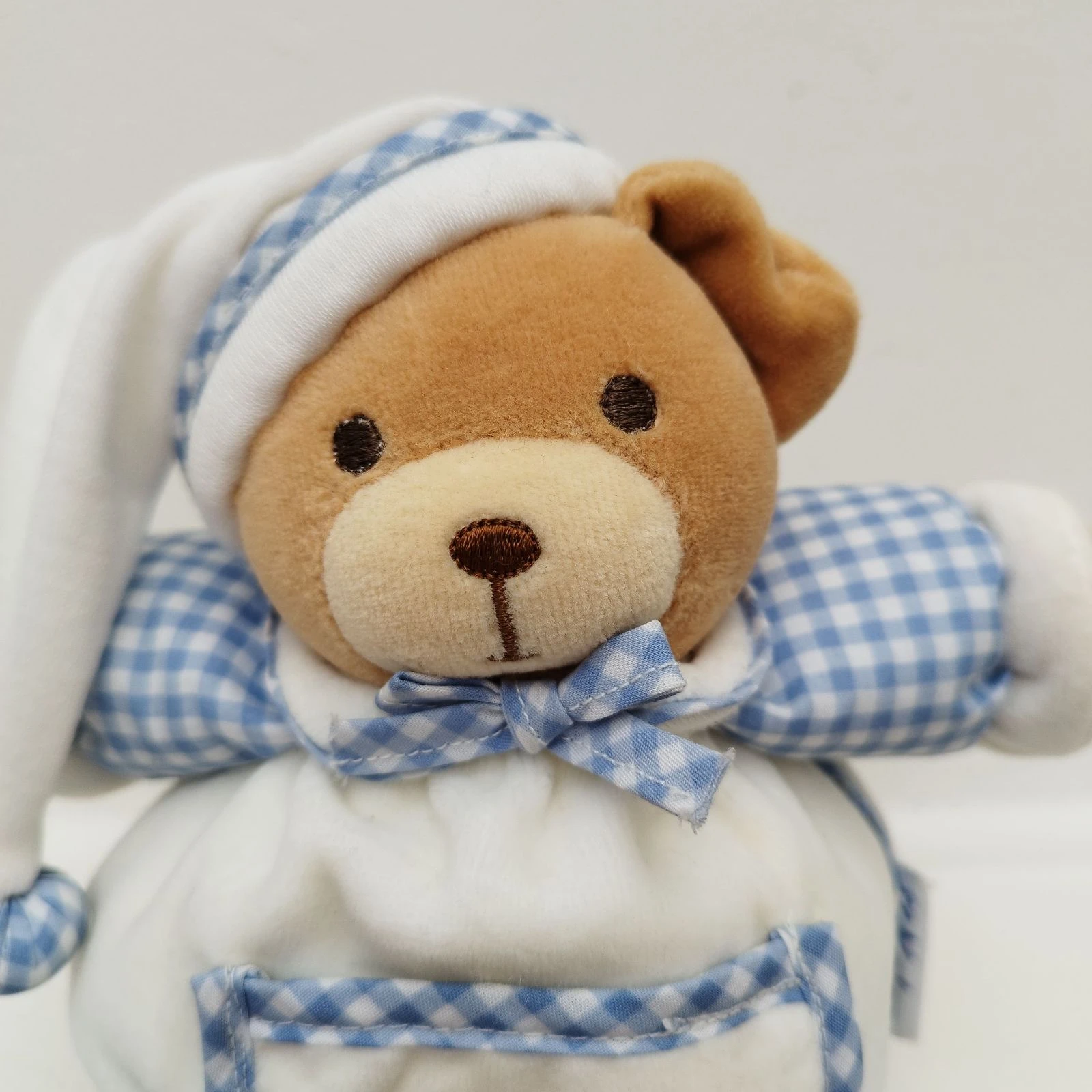Peluche de oso vichy azul Kaloo – photo 3